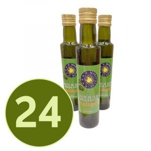 Pack de 24 botellas de aceite de oliva virgen extra ecológico